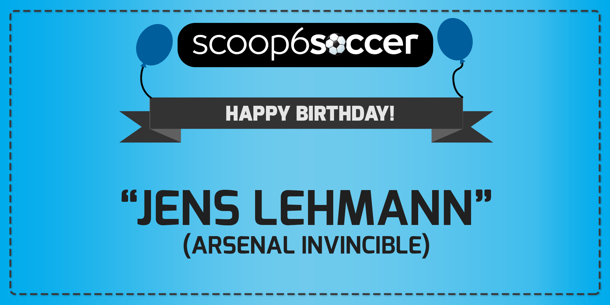 Q: How many league games did Jens Lehmann lose in 2003/04? A: None; Happy 46th birthday! 