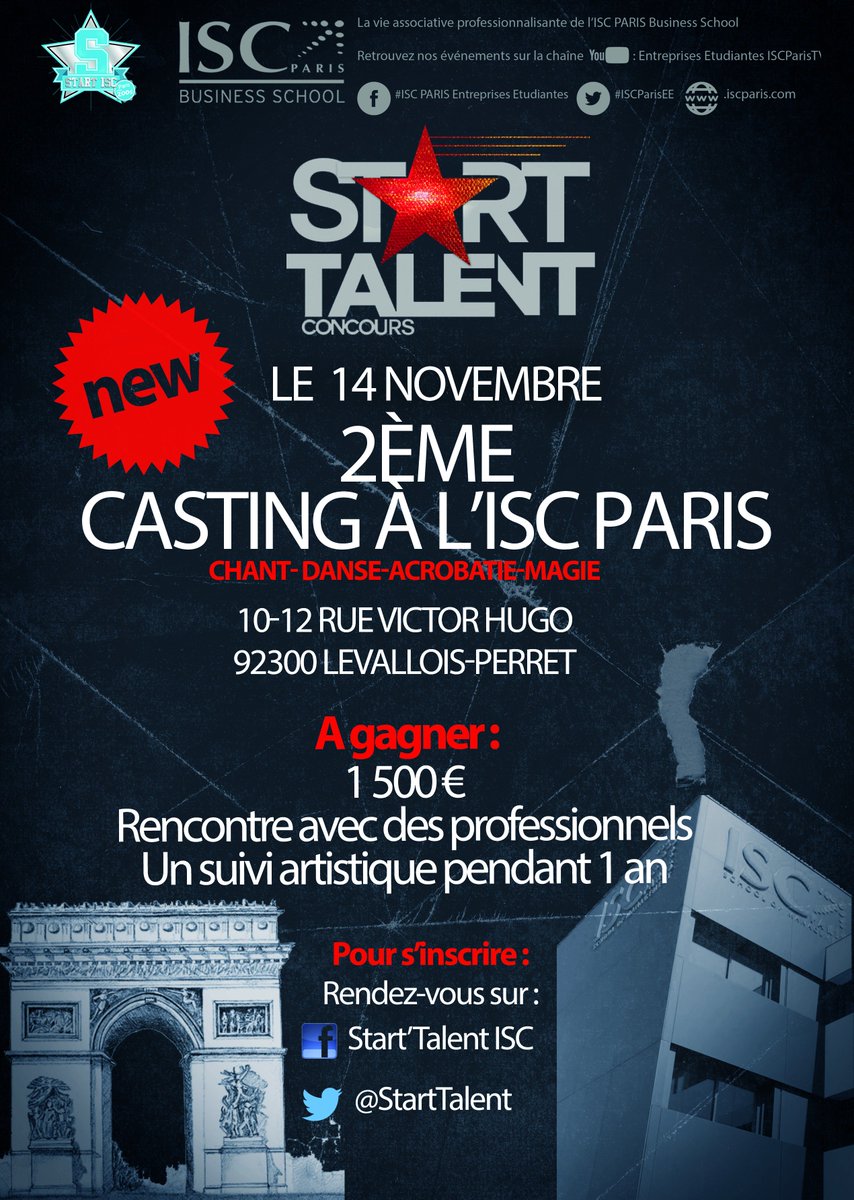 Start ISC tweet media