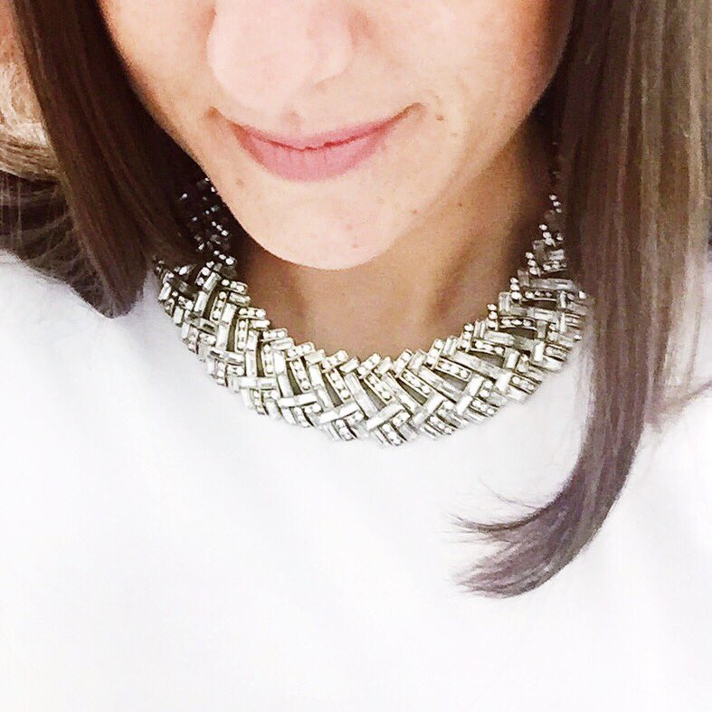 myshiningarmour's tweet photo. Just a little #frosting! ❄️
Shop the Miche Necklace at https://t.co/Qoh5b3VGKp #statementcollar https://t.co/oLFDGYoPPM