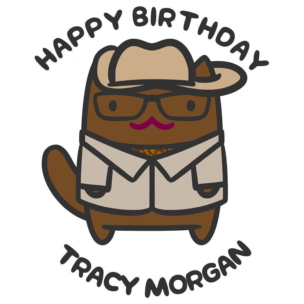 Happy Birthday, Tracy Morgan! I\m Brian Fellow! That goat gave me the evil eye!  