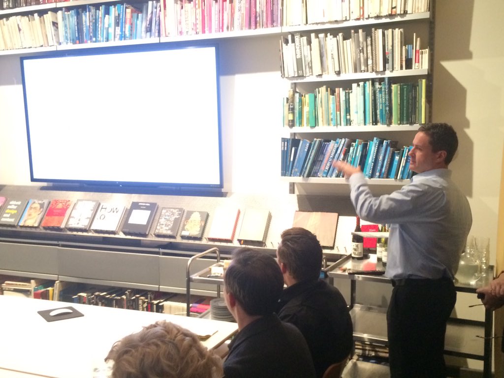 fbachleda's tweet photo. #FCNY tour of @pentagram with @LukeHayman: "Money isn't the only thing that's measured here" https://t.co/oet5ag3Ipx