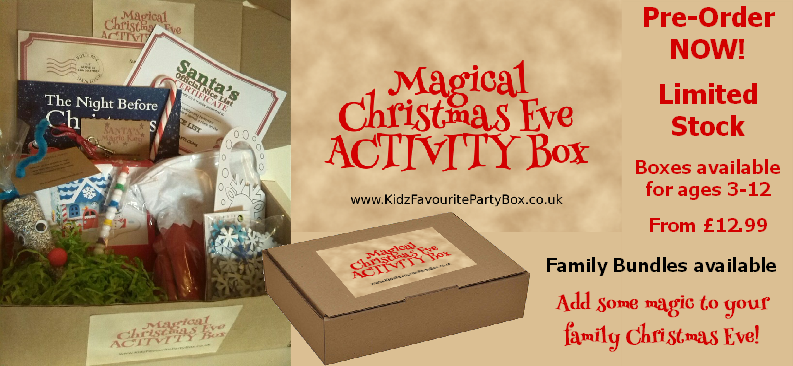 KidzFavParty's tweet photo. Magical Christmas Eve Activity Box has all you need for XMAS Eve FUN https://t.co/ZeQPmDtcrp #seftonhour #xmas #gift https://t.co/LbUvXO38O9