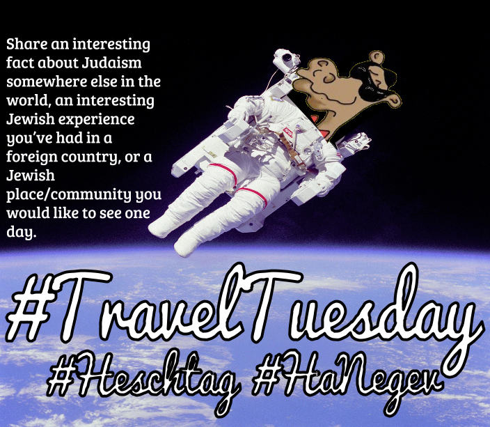 HaNegevUSY's tweet photo. When Husy travels to outer space... #TravelTuesday #Heschtag #HaNegev https://t.co/REWrvN4AVy
