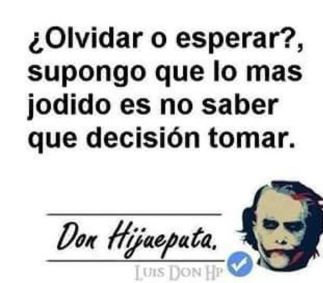 O mejor ayudame a decidir