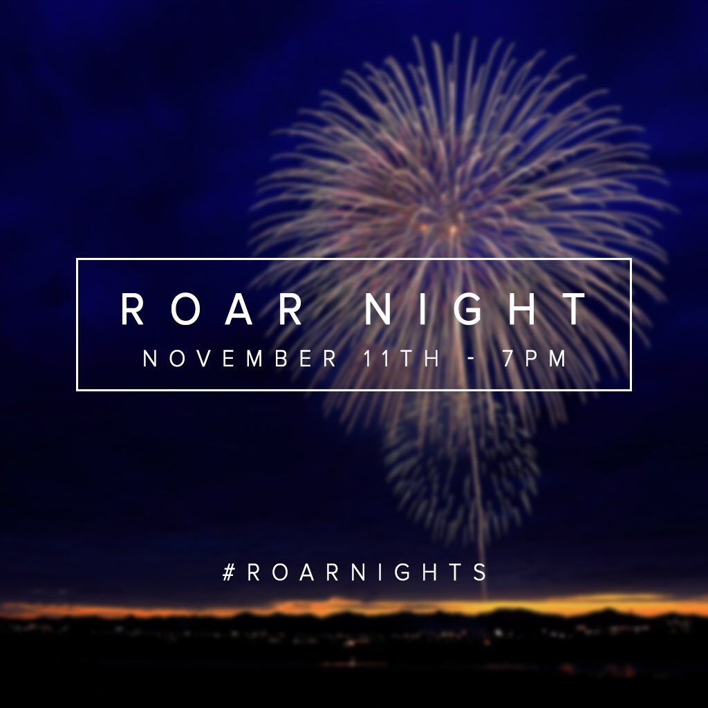 SolidRockUth's tweet photo. Come for our Veterans Day edition of #ROARNight tomorrow &amp; stay after for free hot dogs, apple pie, &amp; lemonade! 🌭🌟🇺🇸 https://t.co/plcrKH9RPN
