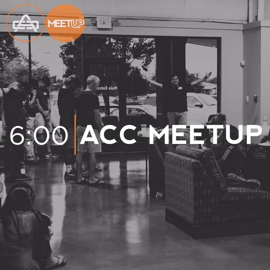 AuburnCChurch's tweet photo. ACC MeetUp is tonight!!! Come get connected to a small group at 6PM! You do not have to sign up- just BE THERE! https://t.co/WlCAkGr8XT