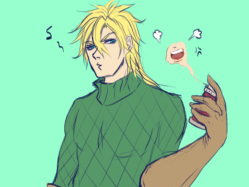 煠on Twitter 試畫 覺得七部的dio太帥了 Diego簡直 3 3 3 些微ディエパン成分 T Co 38txo9fcwi