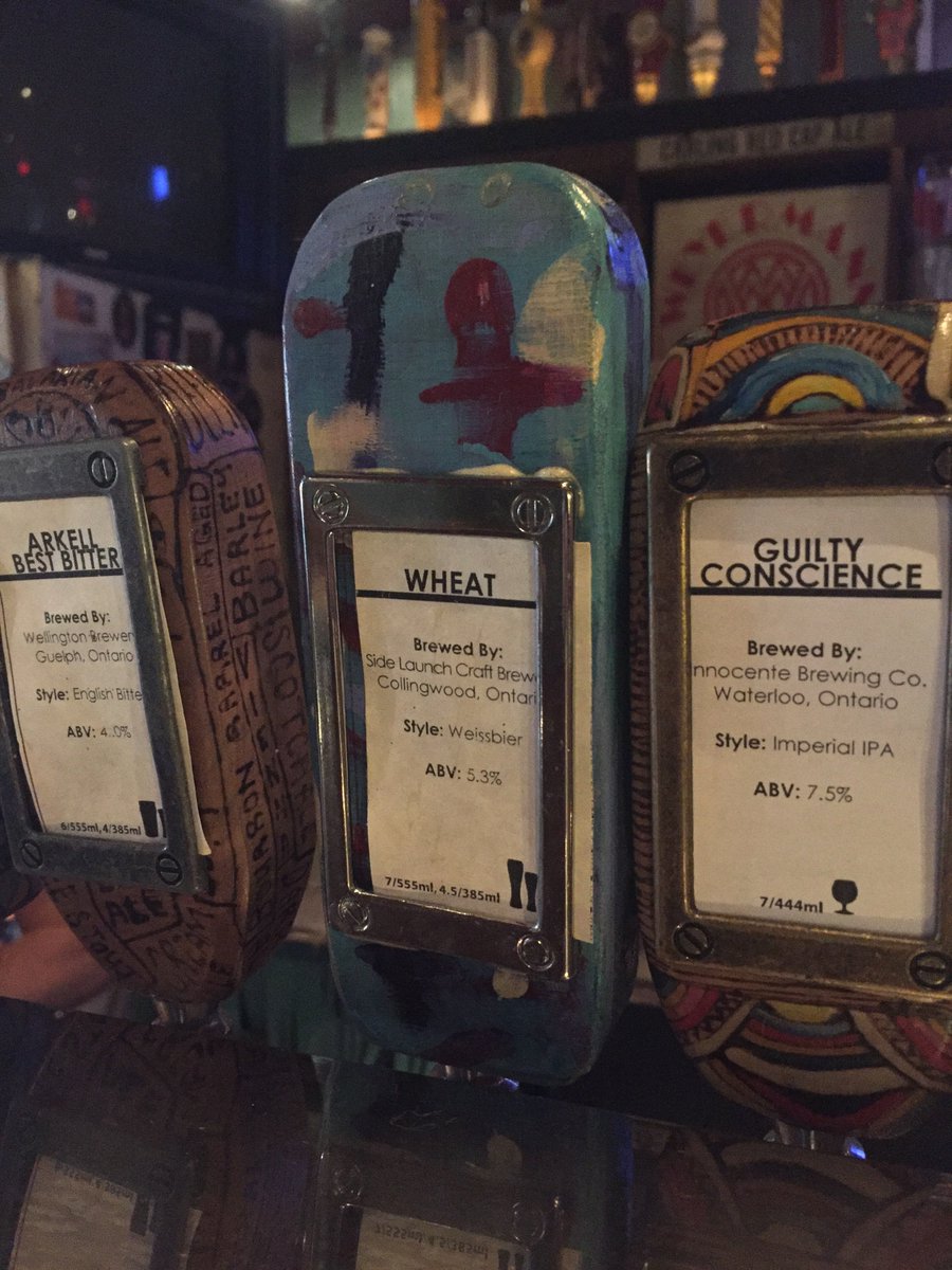 sidelaunch's tweet photo. On tap right now @TheOnlyCafe #SLWheat! #craftbeer https://t.co/UvYtuGyfyu