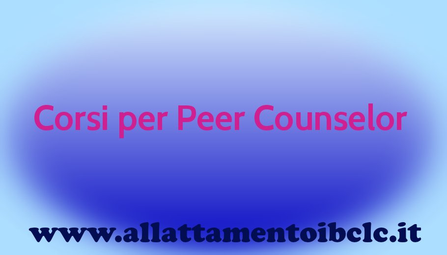 ConsulenzeIBCLC's tweet photo. Hai mai pensato di diventare una peer counselor in allattamento? https://t.co/fIV2QFVBv5 https://t.co/cgb2APfgm9