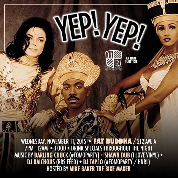 darlingchuck's tweet photo. WED 11/11 • #YepYep at @FATBUDDHABAR w/ ma fwenz 👯 come by n kick it the jungle fries are bomb 💣 https://t.co/NSPDe4QbeY
