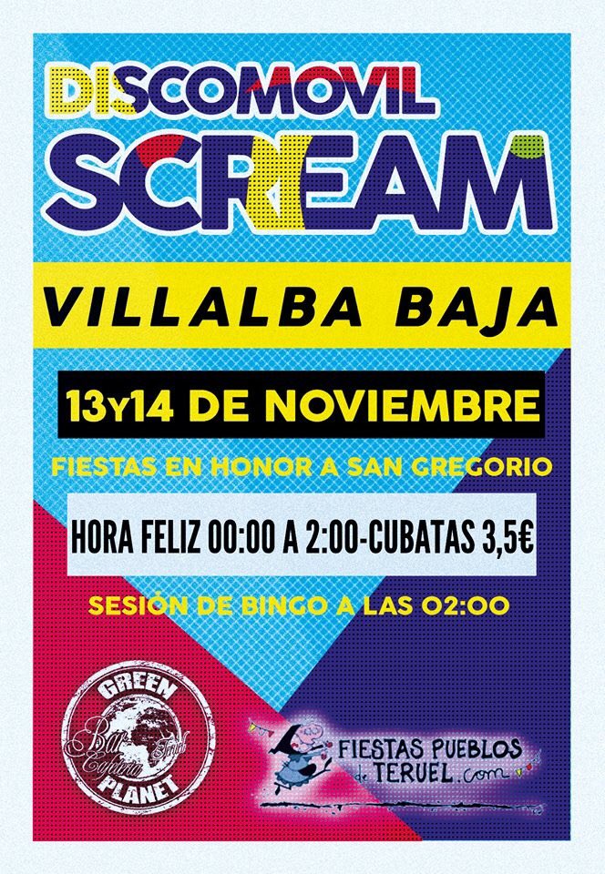 Este fin de semana nos vemos en Villalba Baja! <a href="/FIESTASPTERUEL/">FIESTAS P. TERUEL</a>