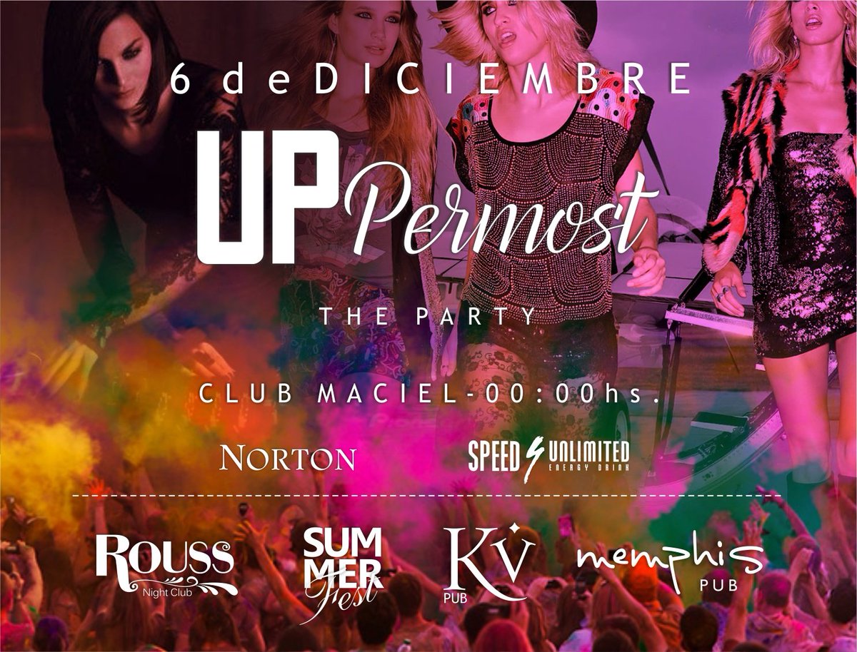 roussnight's tweet photo. Se viene!! Domingo 6 de Diciembre!! https://t.co/DuSMYa4yGy