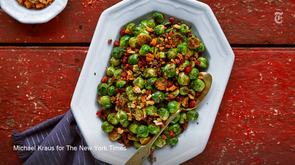 nytimes's tweet photo. 11 Thanksgiving brussels sprouts recipes that will steal the show https://t.co/oxGpcEGKhg https://t.co/fFn4Xt165A