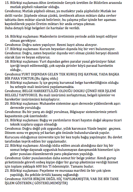 akinipek01's tweet photo. Koza grubuna kayyum atanmasına dayanak olan bilirkişi raporundaki  suçlamaların ve cevapların tamamı. https://t.co/U6FM7ewR0h