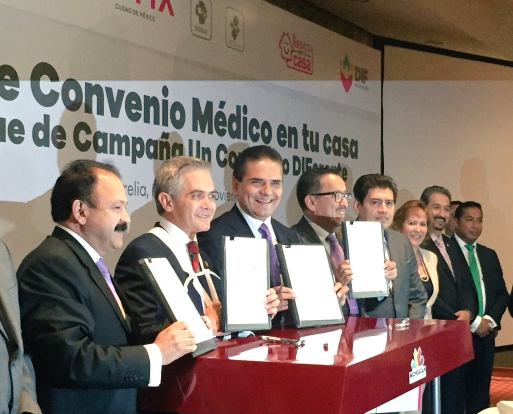 Ponen en marcha 'Médico en tu Casa' en Michoacán - CTeEbNsUkAE9XpU