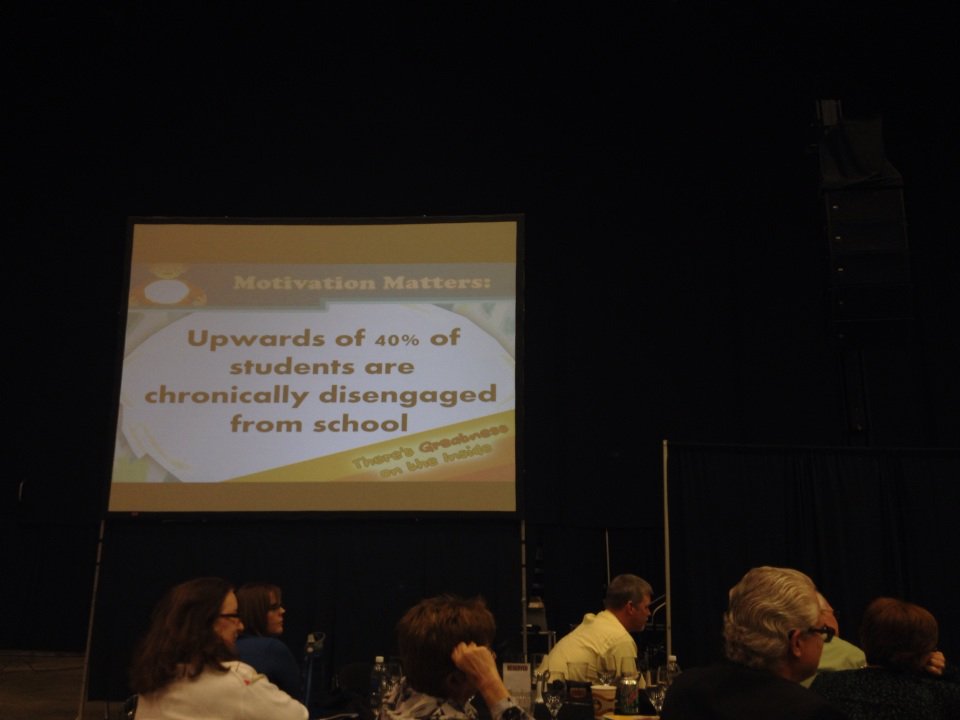 Bdrumartin's tweet image. Over 40% Students are chronically disengaged! #careeroption  @Byronvgarrett @EngageFamilies #piketitleIconference