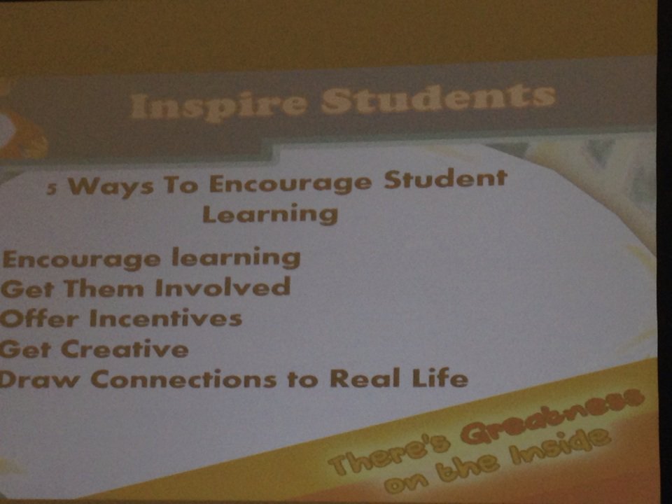 Bdrumartin's tweet image. Ways 2 #EncourageLearning@Byronvgarrett #piketitleIconference @KyDeptofEd @prichardcom @KEDC1 @KYGCIPL  @KEntuckypta