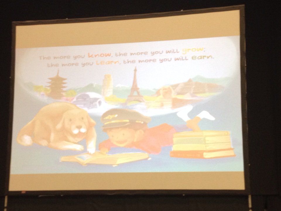 Bdrumartin's tweet image. The more you learn the more you earn! @Byronvgarrett author #GreatnessInside #piketitleIconference @KyDeptofEd