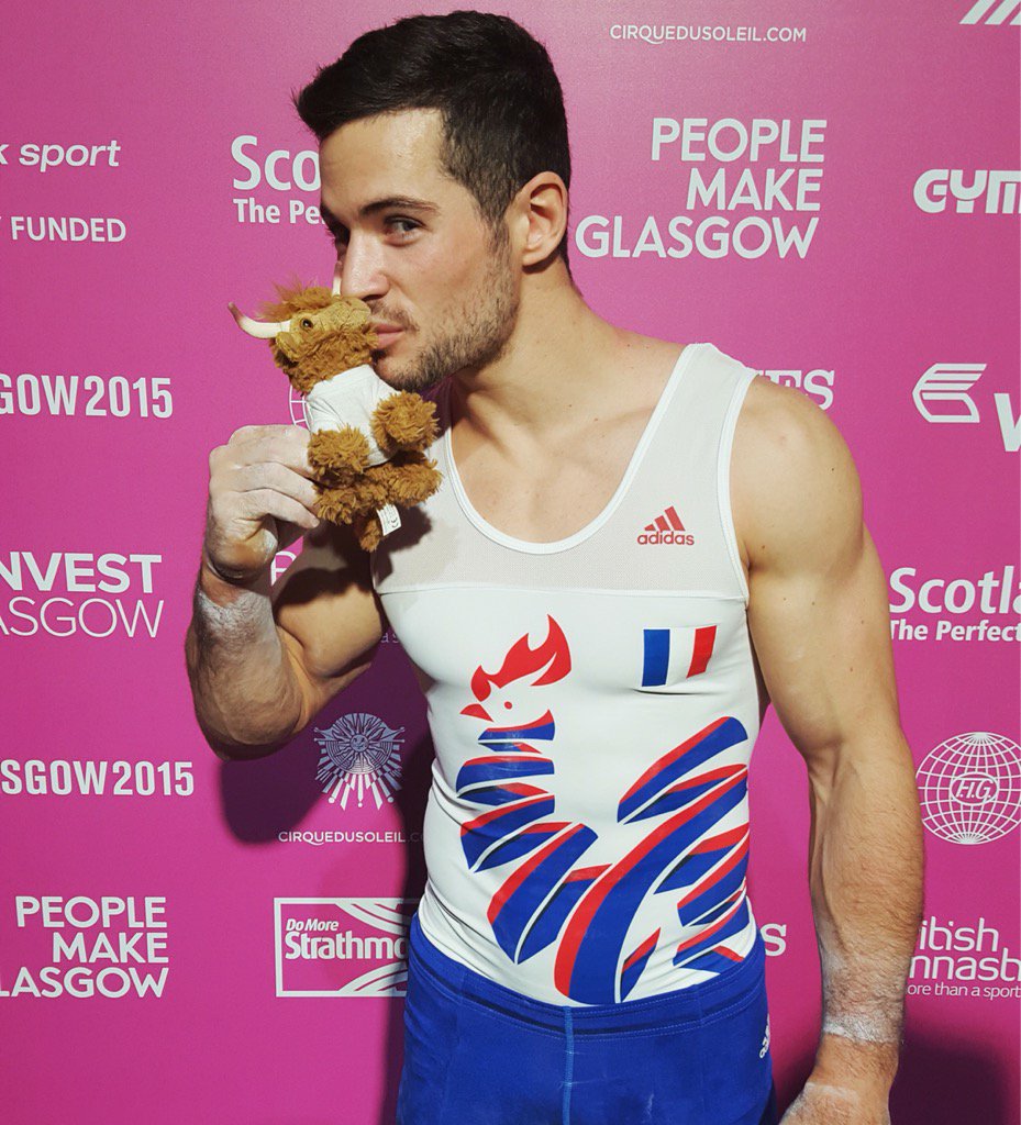 Good memory from Glasgow with Hamish 😘 #Glasgow2015