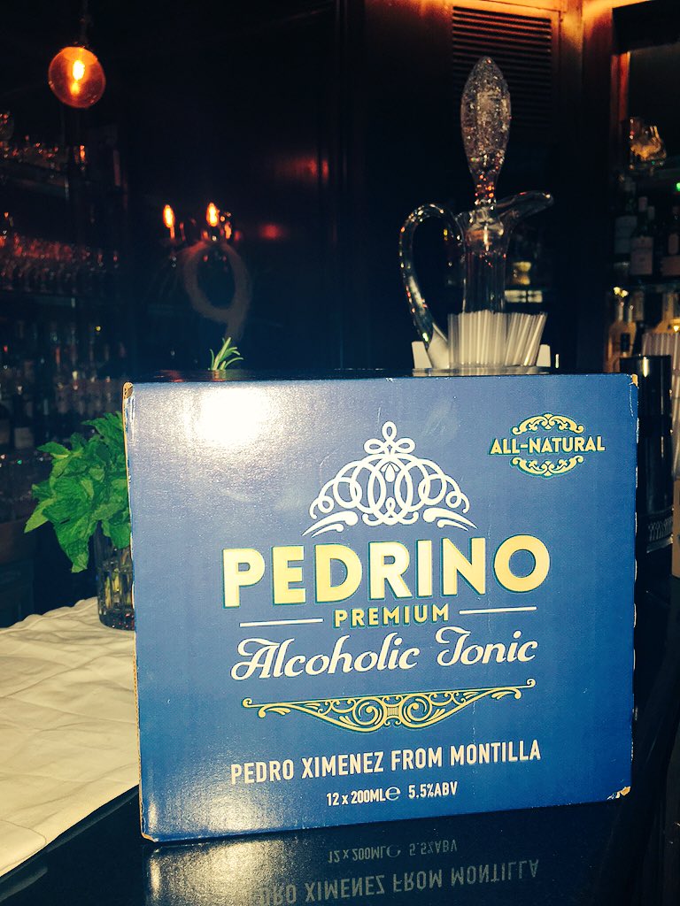 Thank you to the guys @PedrinoTonic for our gift...@Manhattan_Gold is looking forward to experimenting with them!