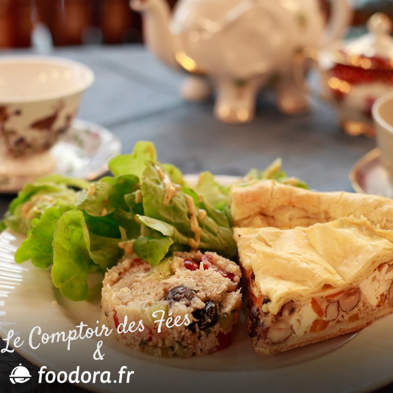 Ce soir craquage total avec une tarte salée du Comptoir des Fées >>  bit.ly/1GBkPuc #miam #livraison