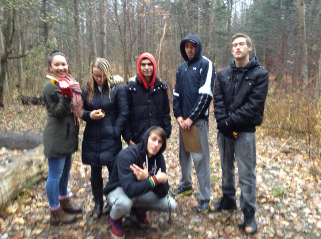 SWAC London geocaching the Amazing Race program