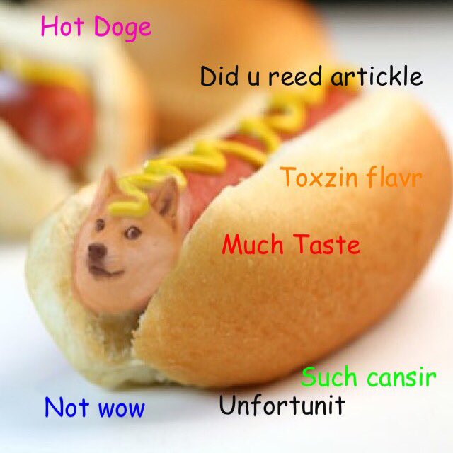ShenovaFashion's tweet photo. #doge reports latest #processedmeat #meatcancer study #dogememe #science #healthwow https://t.co/AY8RoFJp0E