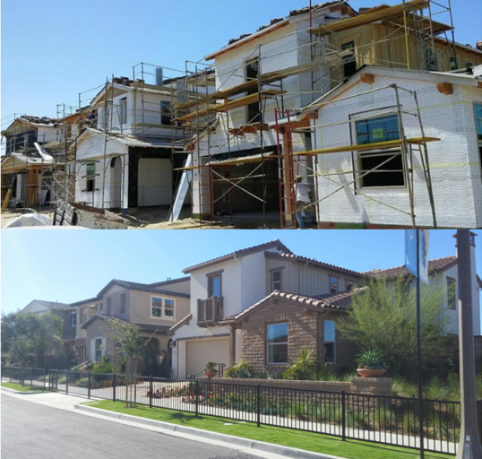structawire's tweet photo. Start-to-finish photo of the beautiful energy-efficient homes in Cirrus by @MeritageHomes using our #Structalath316 https://t.co/2SUczW9sEX
