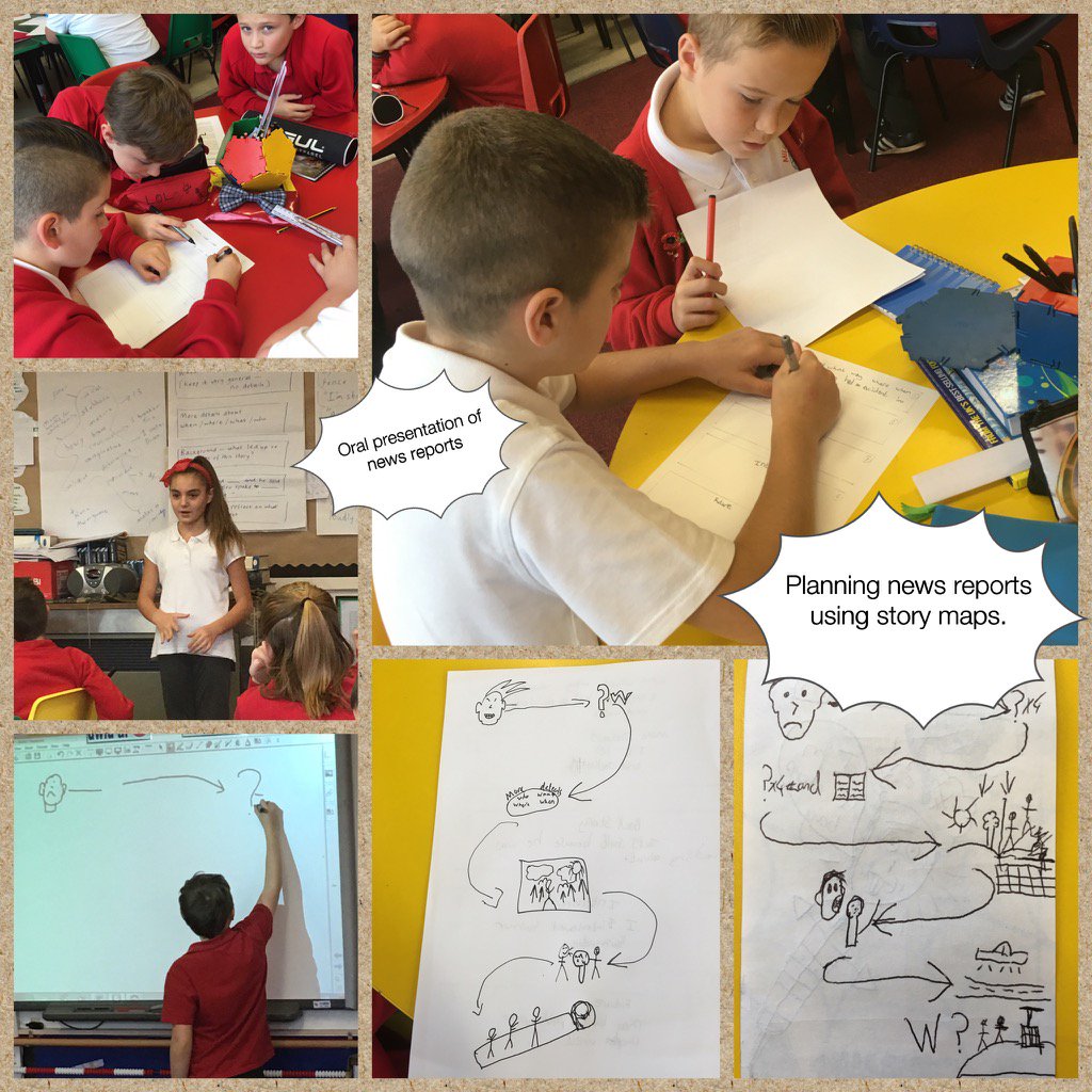 MillbrookP's tweet photo. Impressive oral presentations y6. Great use of story maps. @PieCorbett @manshippaul https://t.co/j8x6Tks4VH