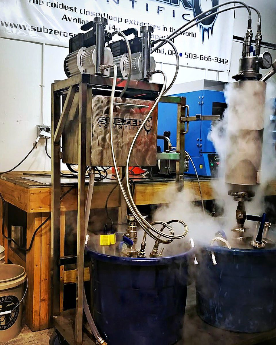 Subzero_Sci's tweet photo. The industry leader for extractors. #Subzeroscientific #IceIceBaby #Cannabis #Hash #Oil #Concentrates #Extractors https://t.co/LmqNYKBnpX