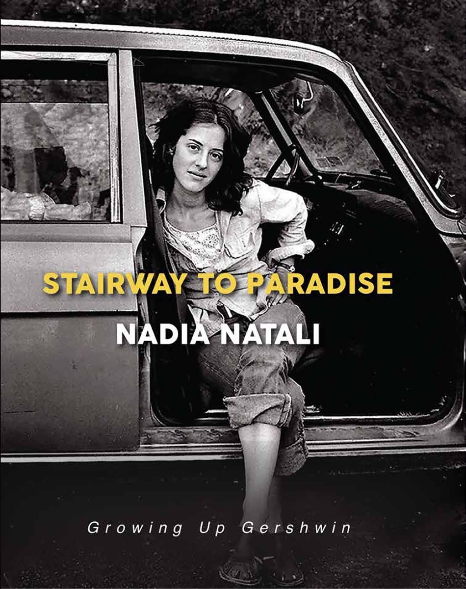 NadiaNatali's tweet photo. My Memoir, Stairway to Paradise: Growing Up #Gershwin, is out on https://t.co/SP1LsJ1Z0i #Memoir, #therapy, #music https://t.co/jUMXRPUiIU