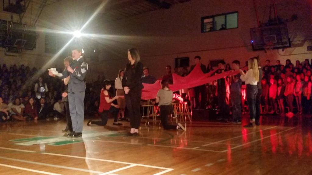 SMTheatre_ccsd's tweet photo. Remembrance 2015 https://t.co/4zG93748Ld