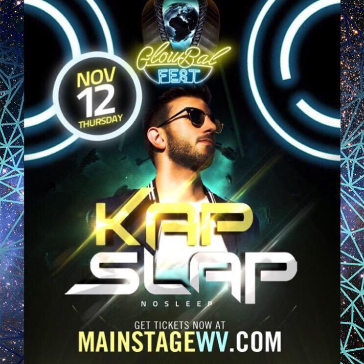 MainstageWV's tweet photo. .Retweet for a chance to win 2 @KapSlap tickets THIS THURSDAY or get tickets NOW at https://t.co/gWTME9KwEd
#WVU https://t.co/5HMqOE1C5Y
