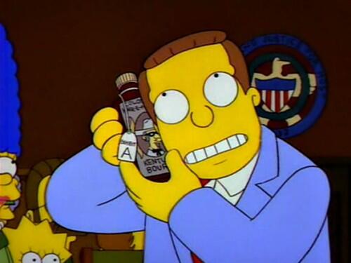 DSchwizzle's tweet photo. @woohootriviaTO What's that? You want me to drink you? But I'm in the middle of the Simpsons trivia Twitter contest! https://t.co/pAbiHet2Gc