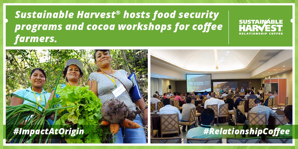 SustHarv's tweet photo. A4: Empowering farmers to diversify their crops and grow their own food is key. #FairtradeChat #ImpactAtOrigin https://t.co/btGFGoOe7h