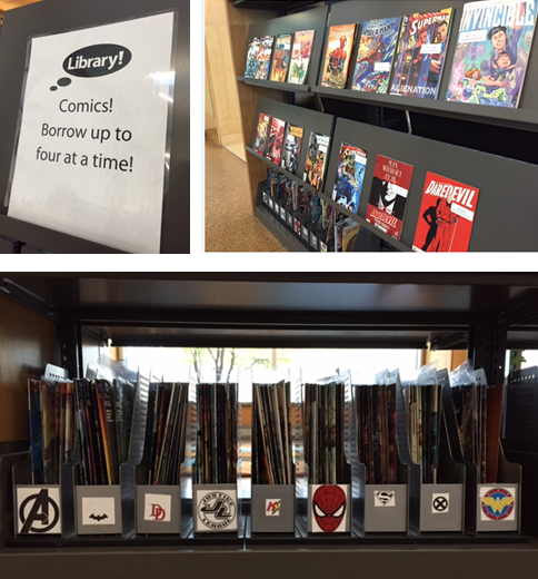 boisepublib's tweet photo. Single issue comic books are now available to be checked out at the Cole & Ustick branch! #comicsgalore #heroic https://t.co/WrCZMnOy14