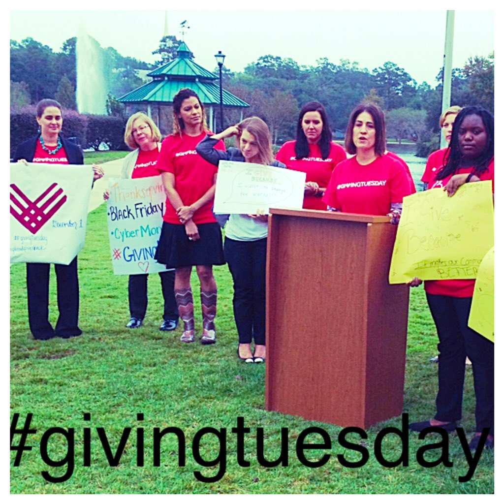 CarynwithaSee's tweet photo. Kick off for Tally #bigbendgivesback today! #GivingTuesday on Dec. 1 @theinie #IHeartTally https://t.co/NtGqa9fwNw