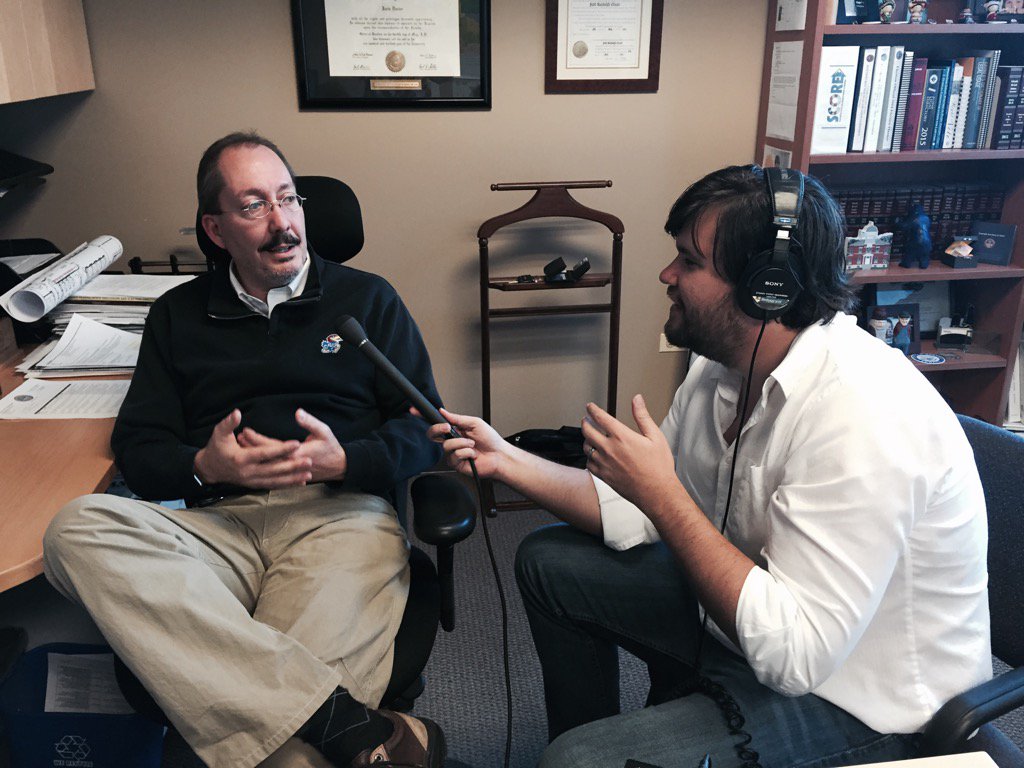 lynn_bartels's tweet photo. Ben Marcus interviewing state elections director Judd Choate today. @CPRMarkus #copolitics #colosecofstate https://t.co/RmHfWYi7IV