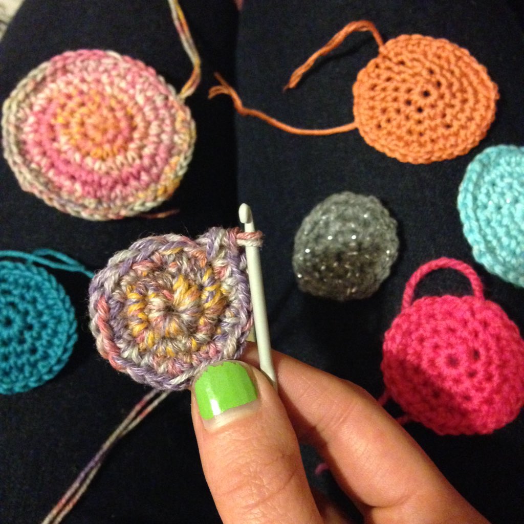 KnitAndDestroy's tweet photo. Just crocheting the solar system, no big deal... https://t.co/u0QIVAeRgG