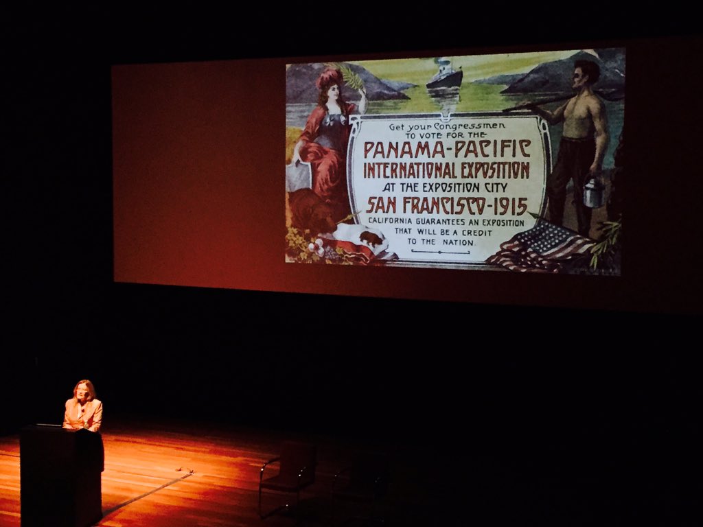 MarkPaddon52's tweet photo. Listening to @HearstCastleSHM Victoria Kastner's incredible #PPIE100 talk @deyoungmuseum https://t.co/N0onX4QGR7