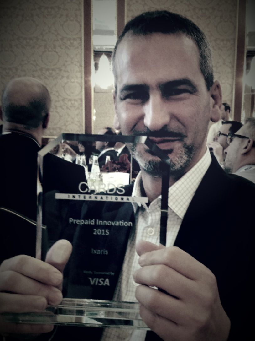alexmifsud's tweet photo. #PerfectFitPayments # Ixaris Award for Prepaid Innovation - this is the stuff we do https://t.co/PuzUijHlBY