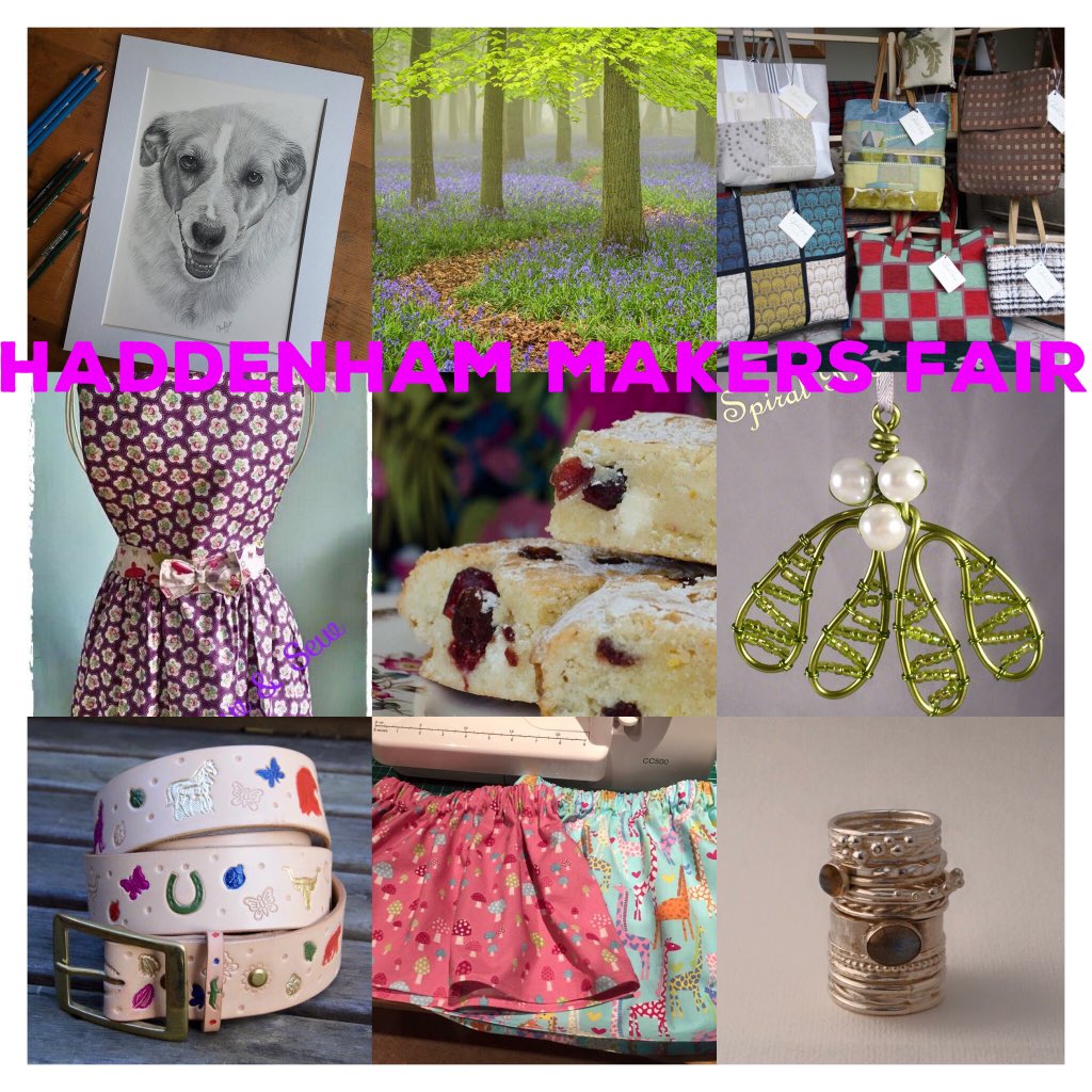 HaddenhamMakers's tweet photo. @Get_Bucks Makers fair happening this Sunday. Haddenham village hall 10-4 in aid of @renniegrove @kili2016 https://t.co/Jm7nVgv5Qz