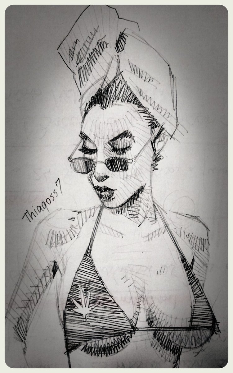 thiagoss7's tweet photo. #sketchbook #sketch #drawing #draw #thiagoss7 #model #topmodelo #desenho
Mais um rabisco. https://t.co/ly2uKlytfW