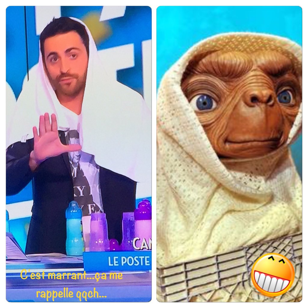Gagaponne's tweet photo. Sans rancune @CamilleCombal ?! 😁😉😂😂 #TPMP #PDS #OnSurkiffeCamilleCombal https://t.co/yIpeEbx6Br