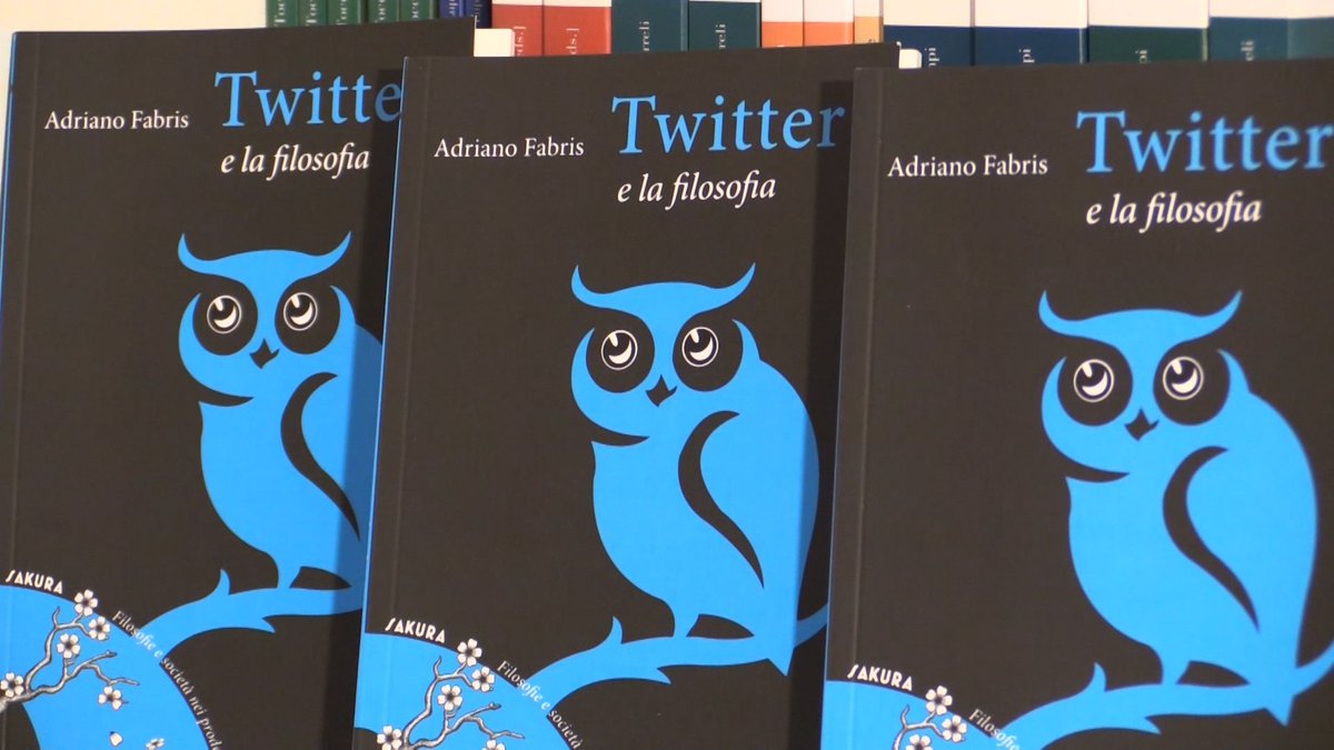 Adriano Fabris (<a href="/exaiphnes/">Barbarian Philosophy</a>), Twitter e la filosofia, <a href="/EdizioniETS/">Edizioni ETS</a>. Sabato a <a href="/ilSabbatico/">il Sabbatico</a> su <a href="/RaiNews/">RaiNews</a>. 12.50/19.50