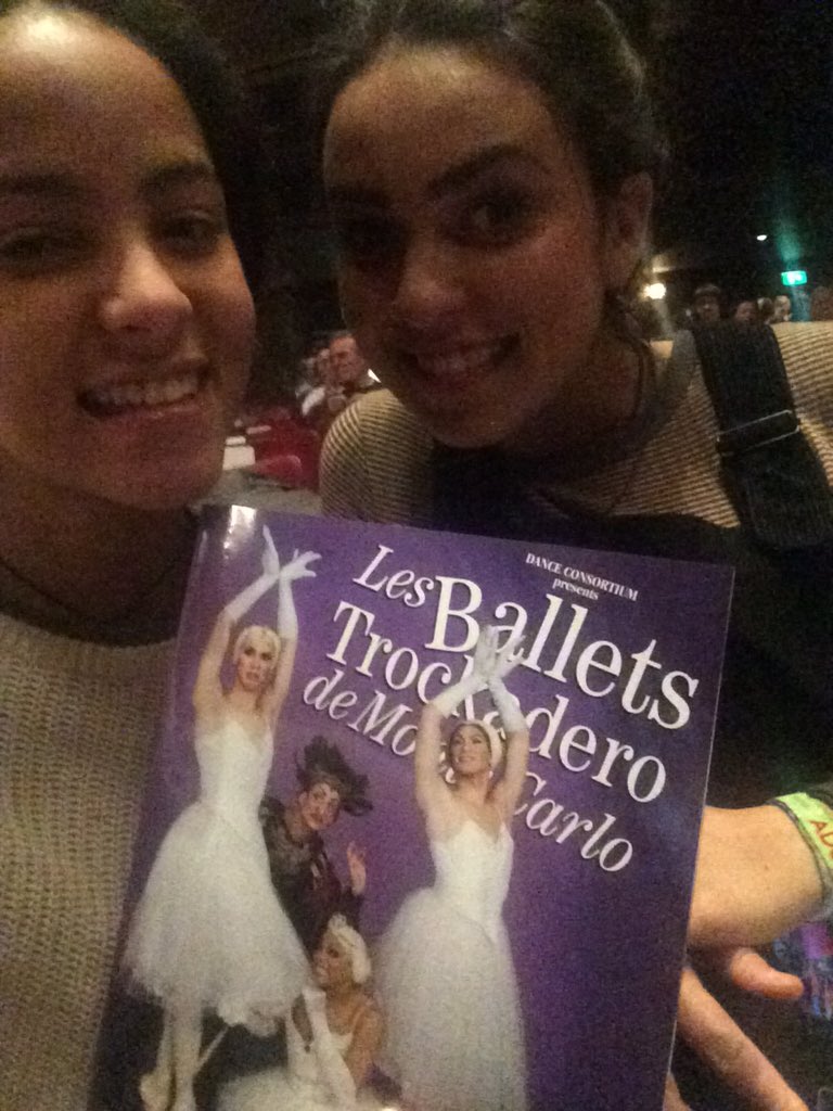 BurnFM_Arts's tweet photo. At @brumhippodrome watching @TrocksB tonight! Absolutely hilarious and wonderful so far! 💃 https://t.co/DUdb20FOqA
