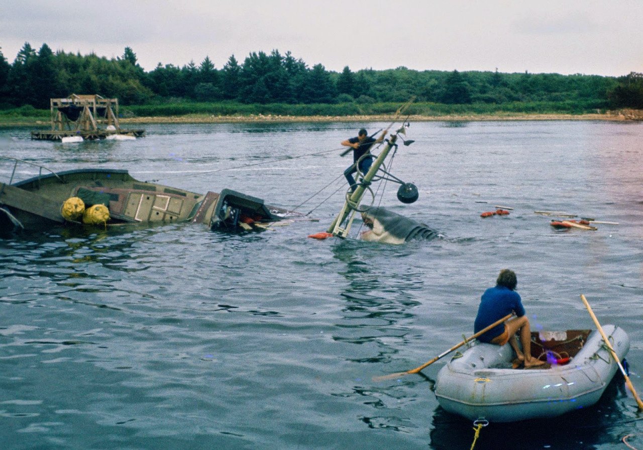 Guess they were closer to land than I thought (Happy Birthday Roy Scheider). 