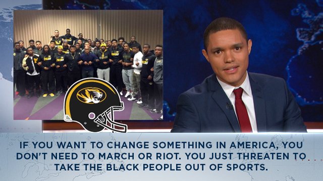 TheDailyShow's tweet photo. Hell no, we won't throw https://t.co/7kos2KRf7F https://t.co/8m9mf99647