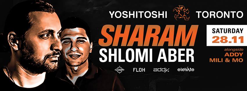 ElevateUrNight's tweet photo. Yoshitoshi night @CodaToronto w/ @DJSHARAM &amp; @Shlomi_aber Nov 28th! 
| Tickets-> https://t.co/NevTLVucjF | https://t.co/SBoYoFf2Du