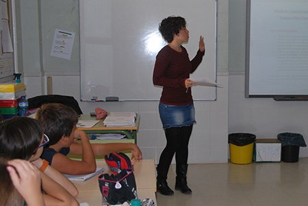 comunicames's tweet image. Taller de comunicació per l'òpera infantil "El somriure et fa viure". Una obra feta ítegrament per alumnes del CRA.